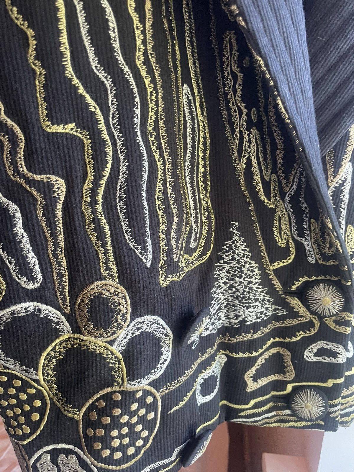 Other Vintage Korii Joko Embroidered Art-to-Wear Jacket Size US M / EU 48-50 / 2 - 21 Thumbnail