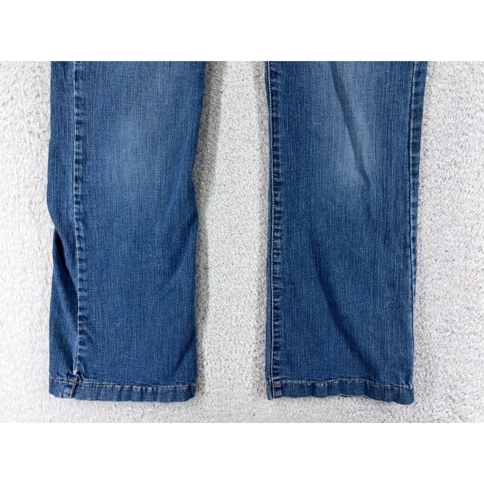 Lee Lee Jeans Women Boots Cut 26 Blue Denim Mid Rise 26x28 Regular Read Size 26" / US 2 / IT 38 - 2 Thumbnail