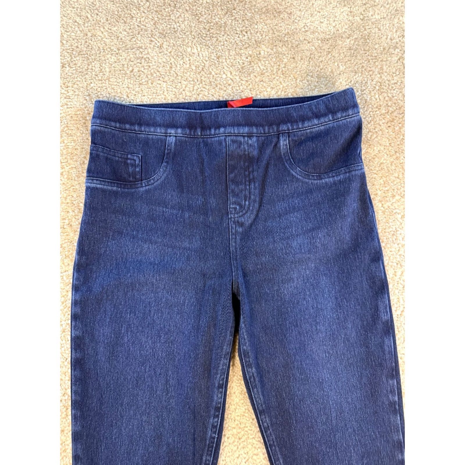 Spanx Spanx Womens L Denim Jegging Legging Blue High Rise Slimming Stretch Pull On Size 36" / US 14 / IT 50 - 2 Thumbnail