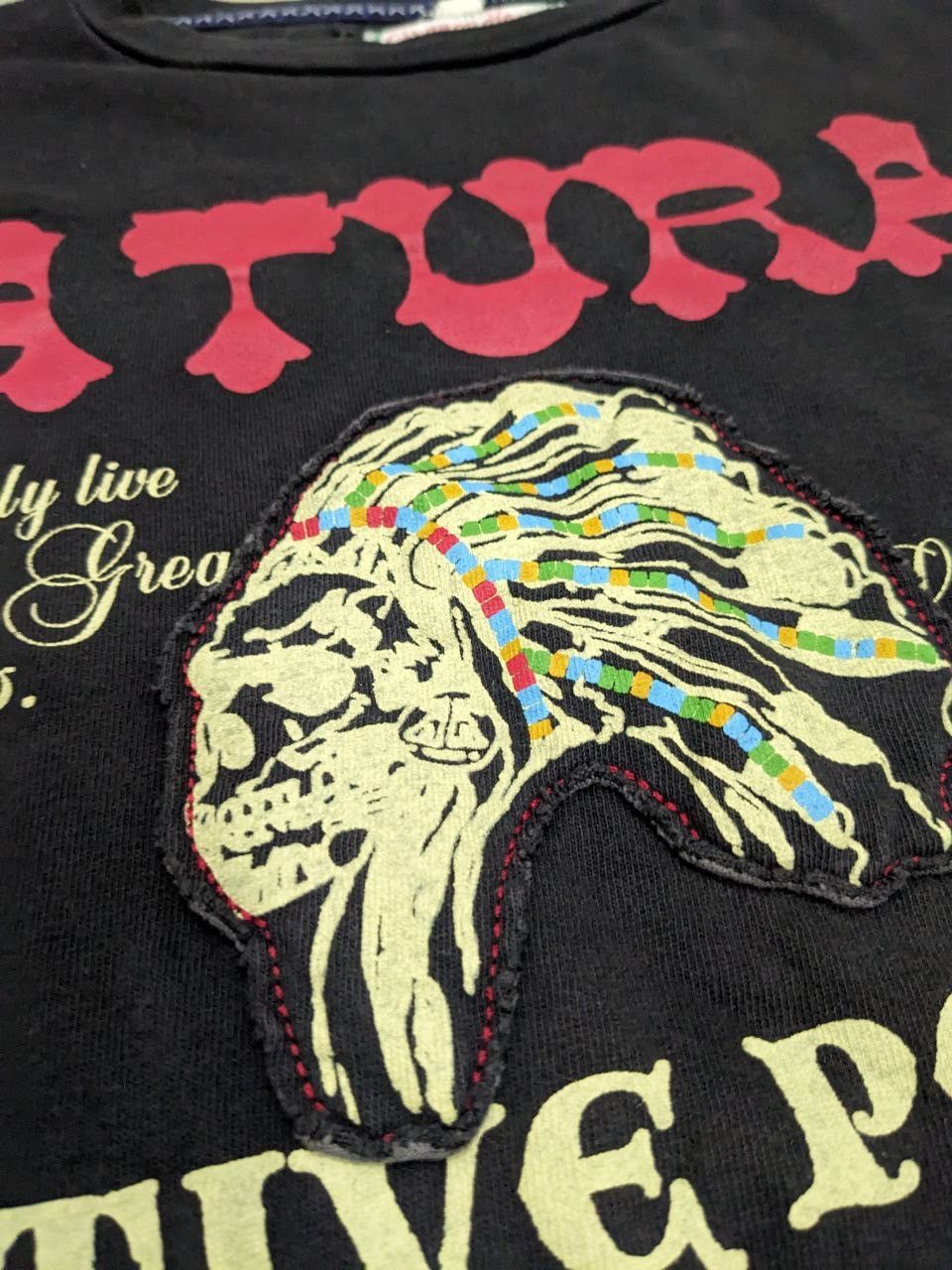 Native NATIVE EMBROIDERED STRANGE HEAVEN SHIRT JAPANESE BRAND SHIRT Size US L / EU 52-54 / 3 - 5 Thumbnail