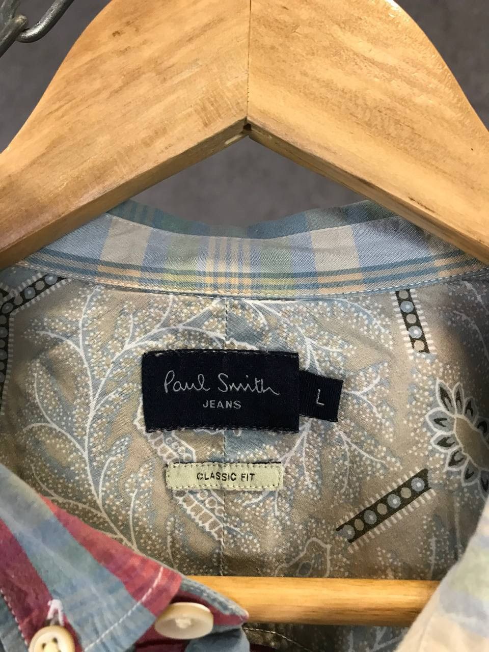 Designer Paul Smith designer flannel shirt Size US L / EU 52-54 / 3 - 4 Thumbnail