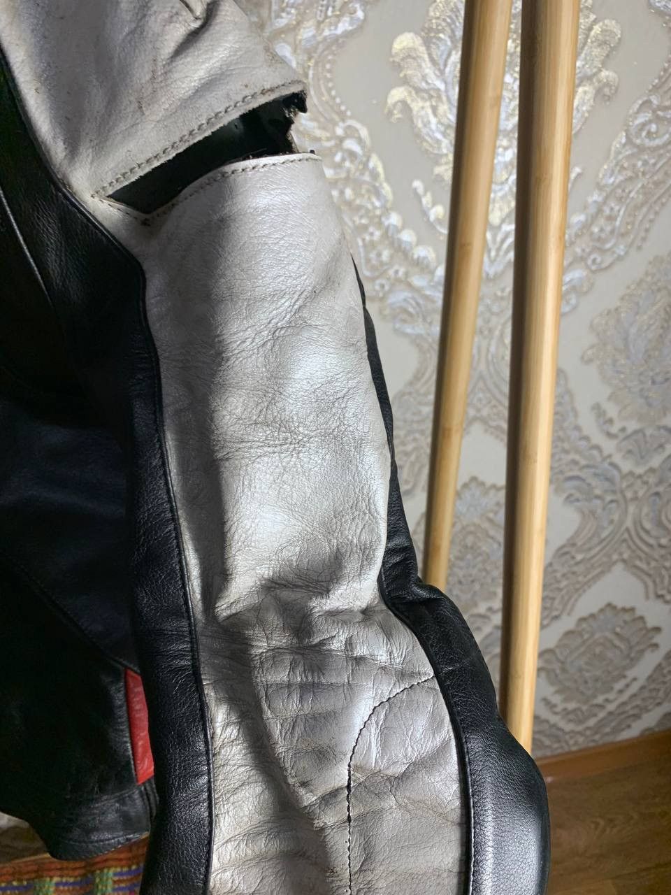Dainese × Vintage VERY RARE DAINESE RACING MOTORCYCLE LEATHER JACKET Y2K 90s Size US L / EU 52-54 / 3 - 11 Thumbnail