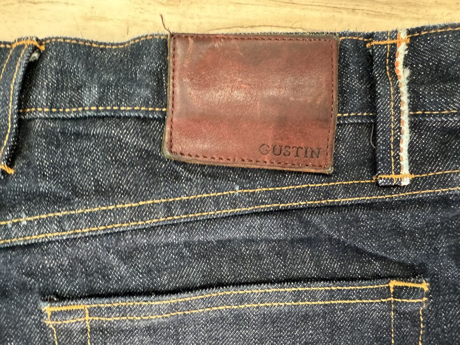Gustin Men's GUSTIN Selvedge jeans 40 X 34 California Straight Raw Size US 40 / EU 56 - 10 Thumbnail