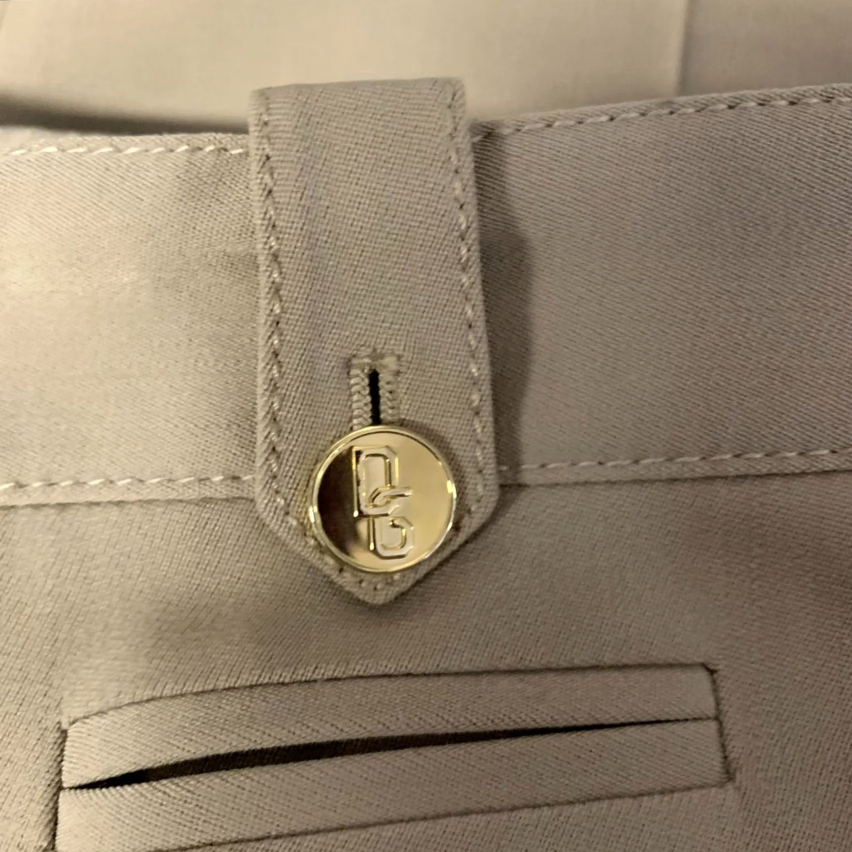Dolce & Gabbana DOLCE & GABBANA Dress Pants Size 36 Khaki Wool Blend Size 25" / US 0 / IT 36 - 6 Thumbnail