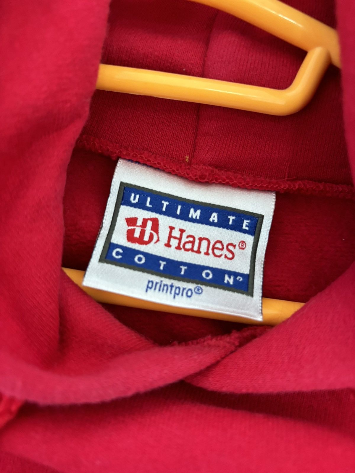 Hanes × Vintage Vintage Hanes Heavyweight Hoodie Size US XL / EU 56 / 4 - 2 Thumbnail