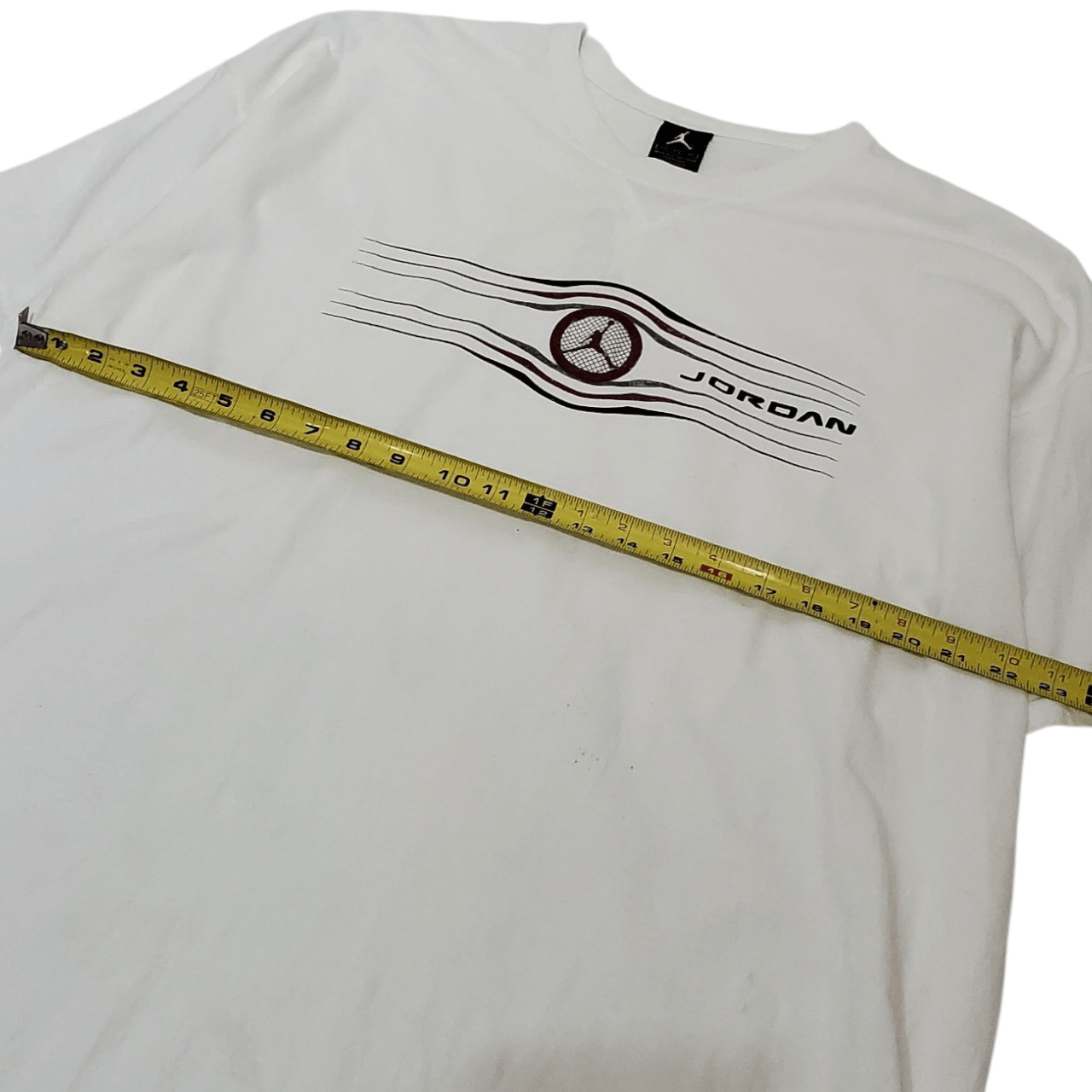 Vintage Y2K Jordan Felt Jumpan T-Shirt Size US XXL / EU 58 / 5 - 6 Thumbnail