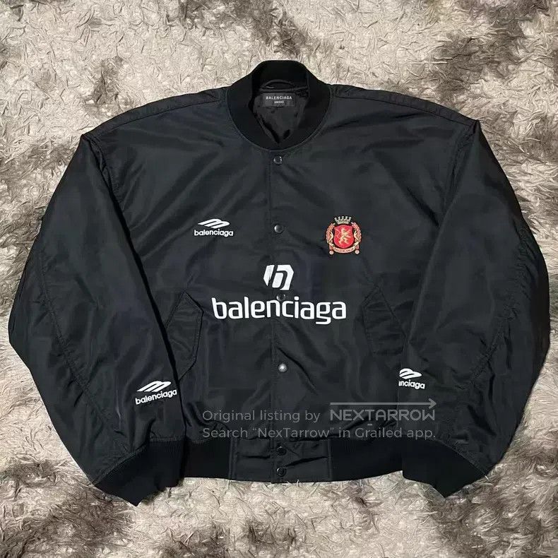Balenciaga Balenciaga Manchester United Soccer Jacket Size US M / EU 48-50 / 2 - 1 Thumbnail