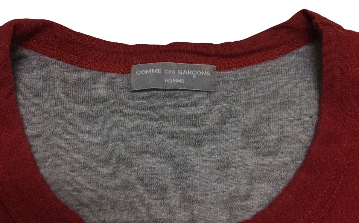 Comme des Garcons Homme Plus Rare Design Vintage Brand Comme Des Garcons T-shirt 2000s Size US L / EU 52-54 / 3 - 7 Thumbnail