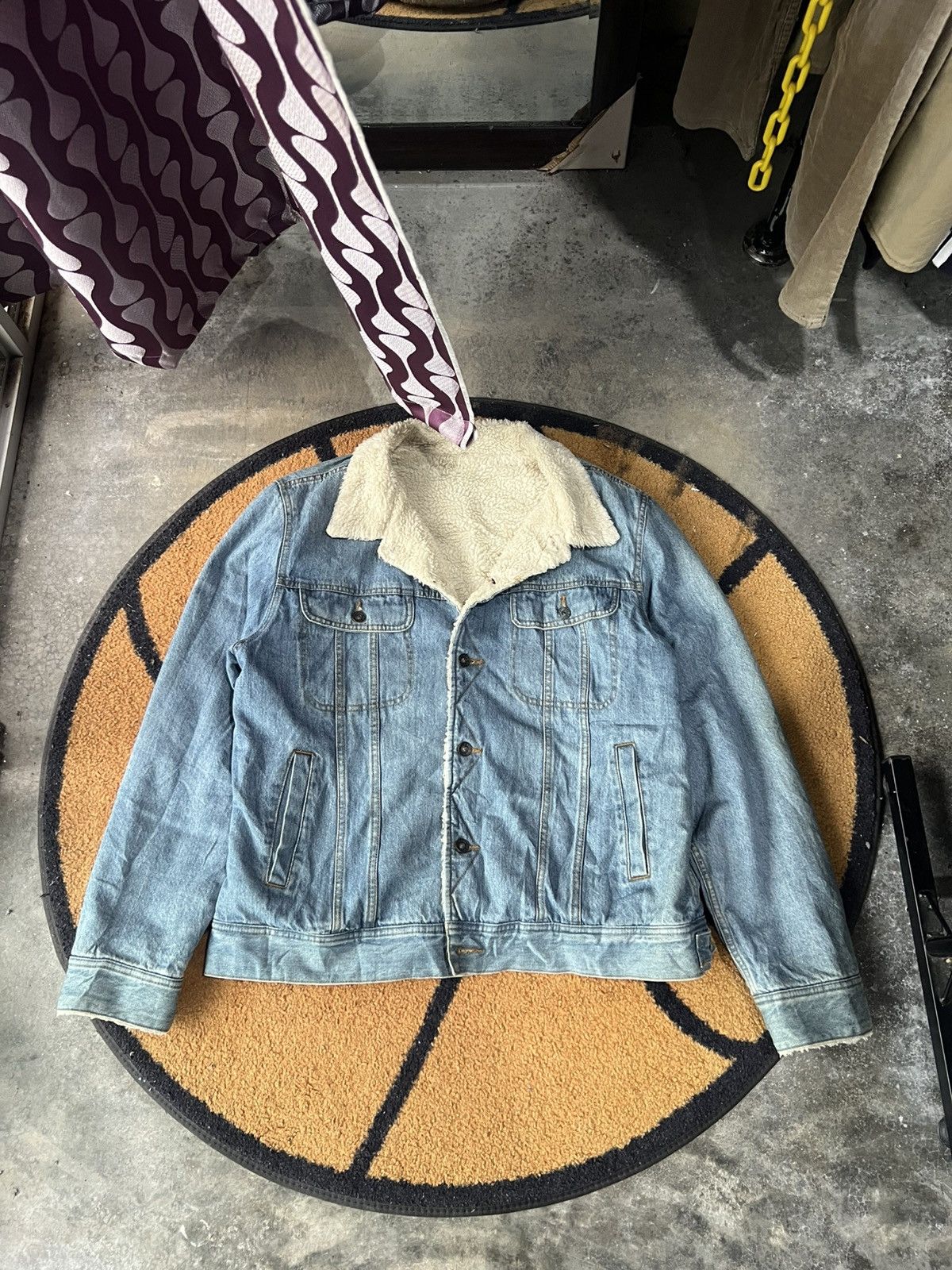 GU 🔥Gu Sherpa Denim Jacket Size US L / EU 52-54 / 3 - 1 Thumbnail