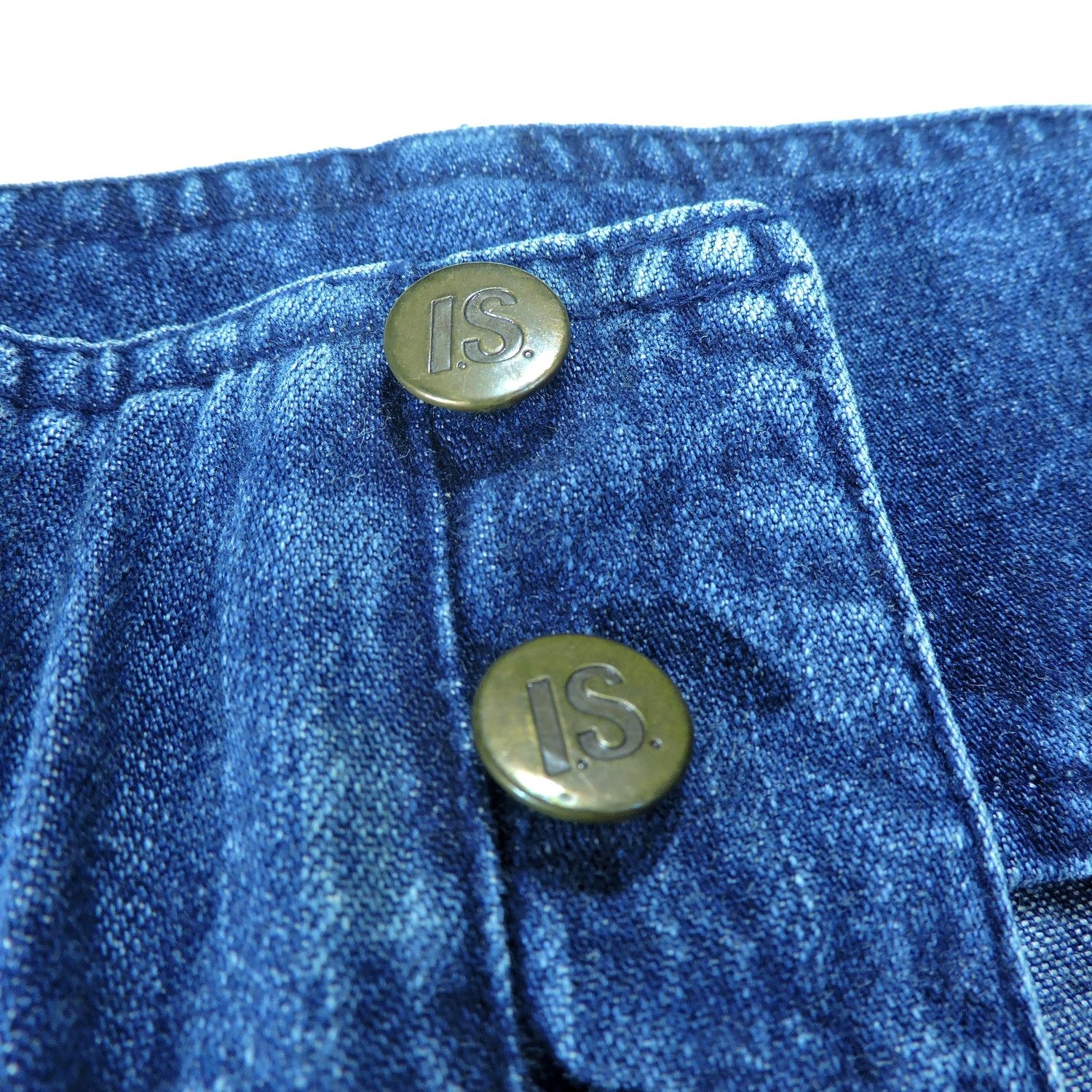 Issey Miyake ISSEY MIYAKE HIGH WAIST TAPERED DENIM LONG PANTS Size 29" - 7 Thumbnail