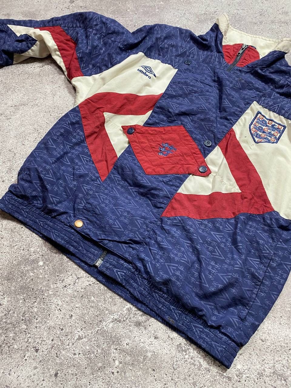 Umbro Umbro England Jacket Vintage 1990/1992 Size US M / EU 48-50 / 2 - 7 Thumbnail