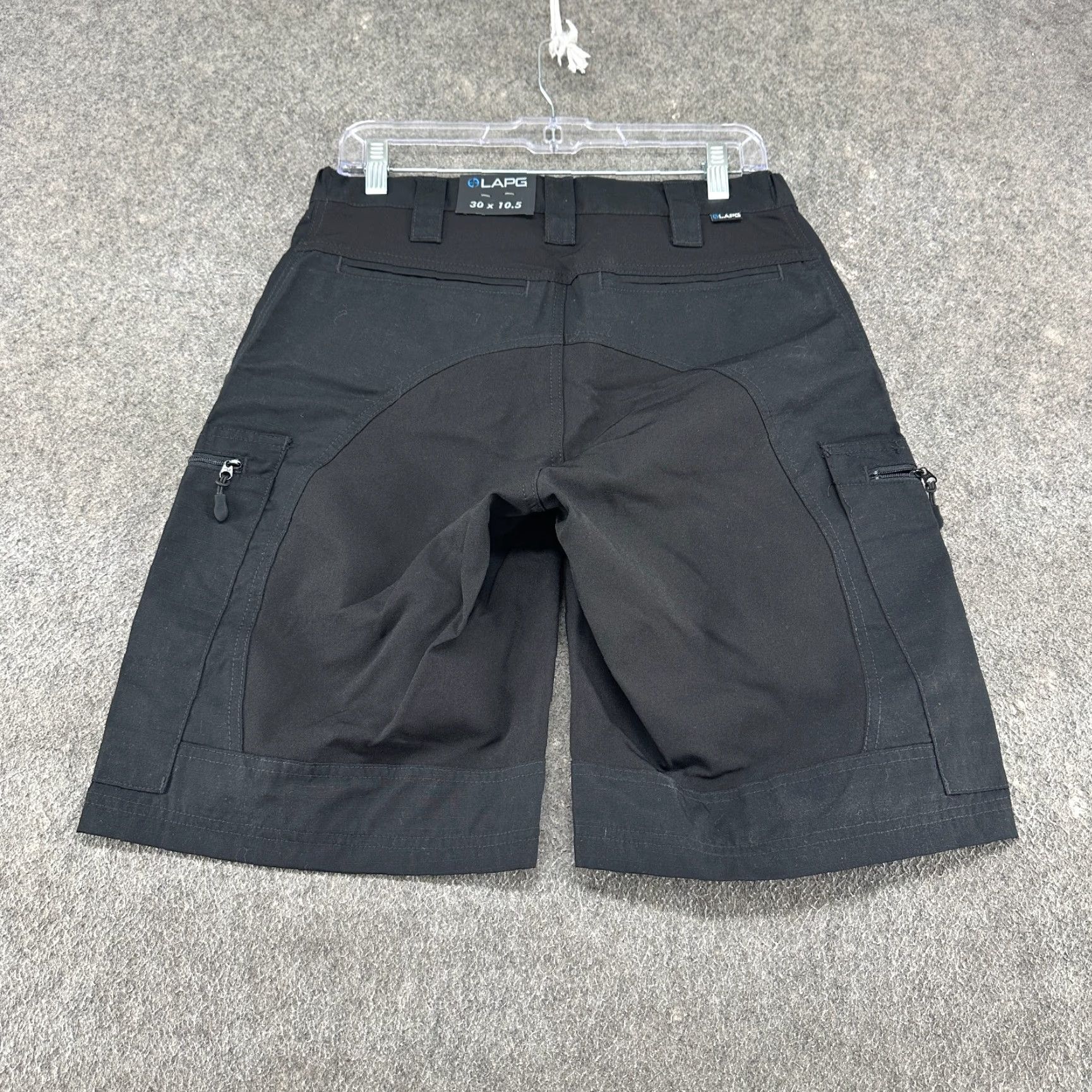 Under Armour LAPG Shorts Mens 30 10.5 Black Cargo Atlas Tactical Stretch Polyester Canvas Under armour Regular Mens Size US 30 / EU 46 - 2 Thumbnail