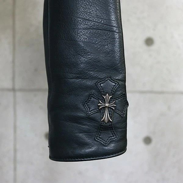 Chrome Hearts Chrome Hearts Cross Patch Leather Jacket Size XS / US 0-2 / IT 36-38 - 3 Thumbnail