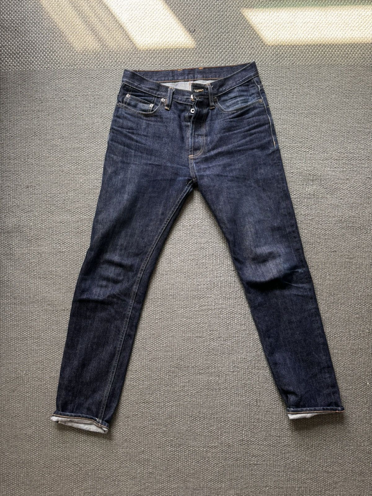 3sixteen NT-100x - Narrow Tapered ⁠-⁠ Indigo Selvedge - 30 Size US 30 / EU 46 - 1 Thumbnail