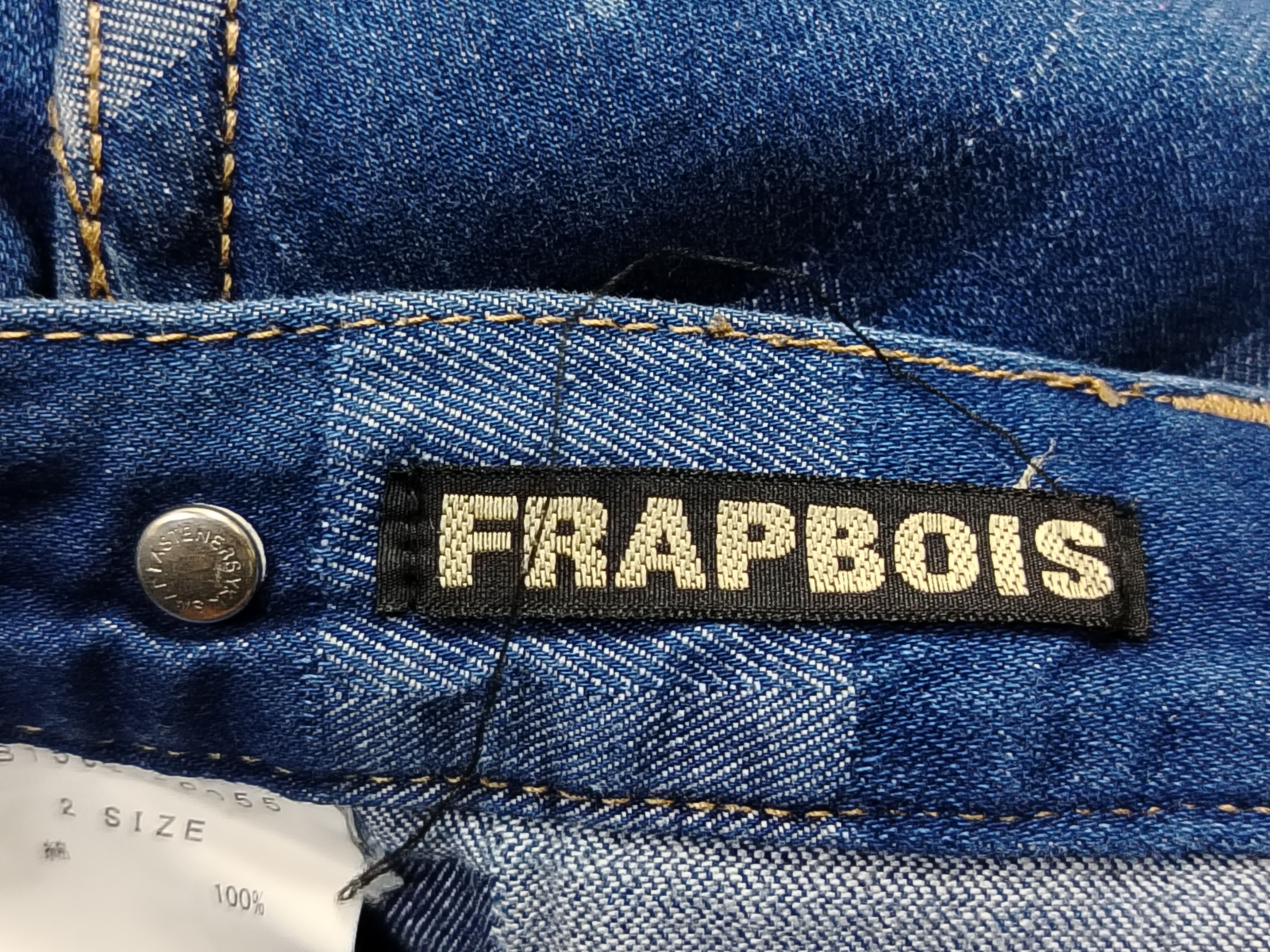 Frapbois Frapbois Pixel Camo Denim Jeans Size US 34 / EU 50 - 5 Thumbnail