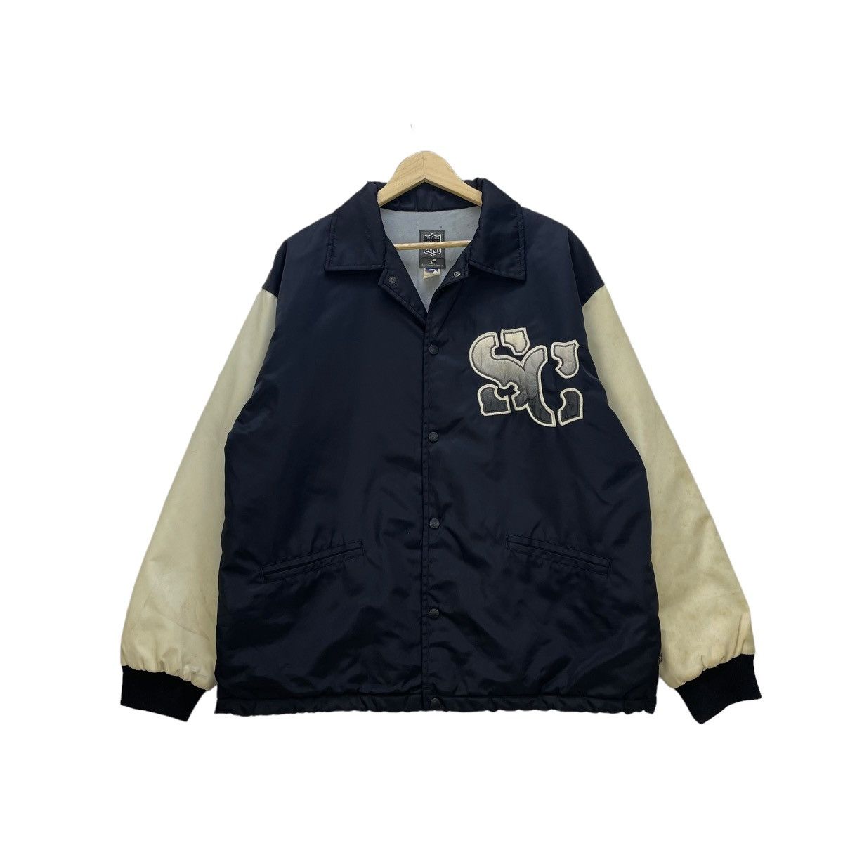 Japanese Brand × Vintage Vintage Scanner Big Logo Bomber Jacket Size US M / EU 48-50 / 2 - 2 Thumbnail