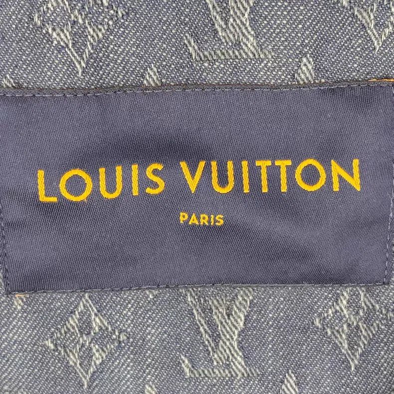 Louis Vuitton Louis Vuitton Blue long-sleeved denim jacket with full pri Size US M / EU 48-50 / 2 - 3 Thumbnail