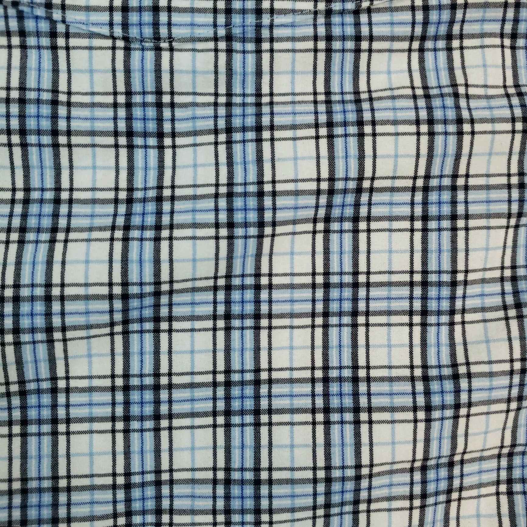 Peter Millar Peter Millar Polo Shirt Men Large Blue Plaid Summer Comfort Golf Breathable Long Sleeve Size US L / EU 52-54 / 3 - 6 Thumbnail