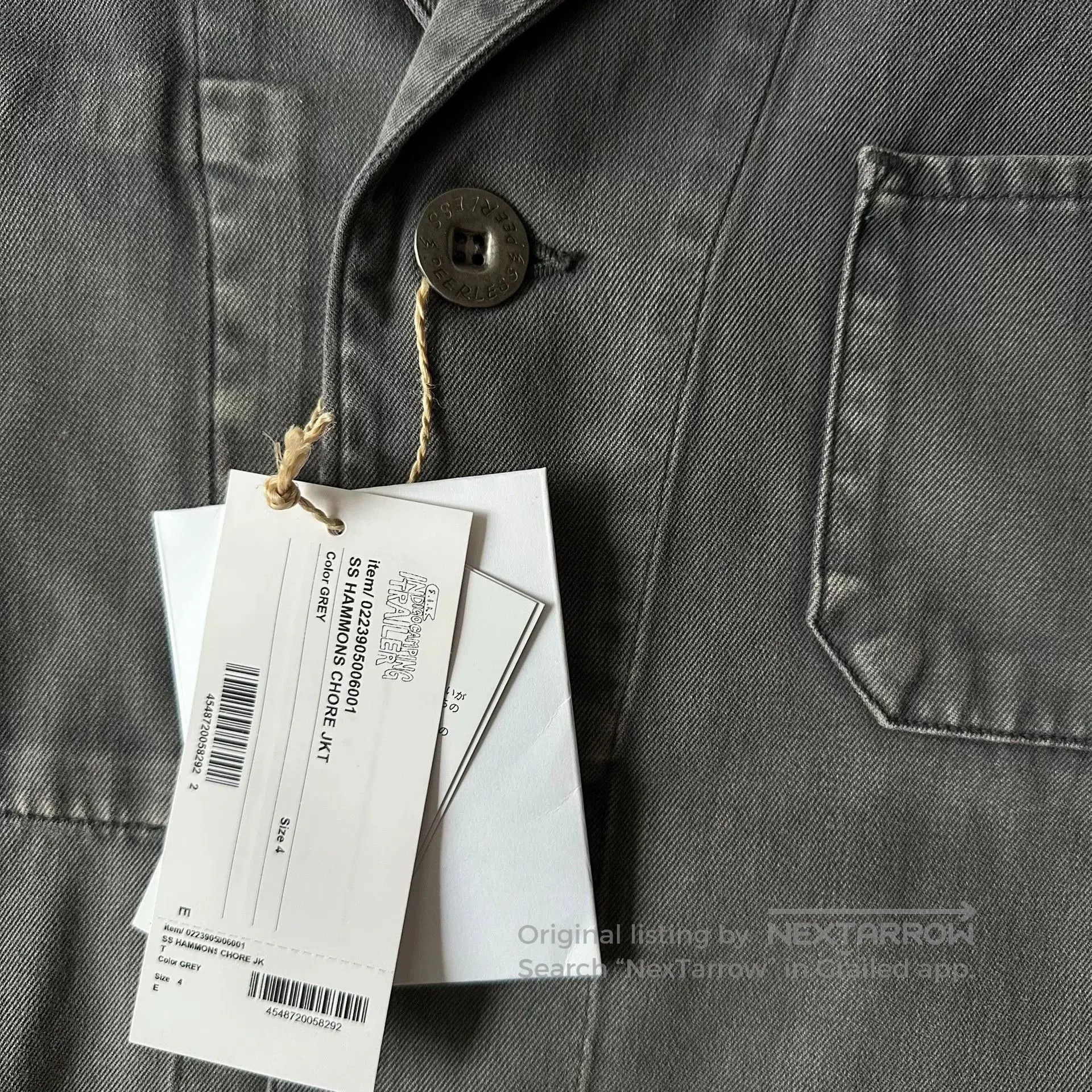 Visvim Visvim 23SS ICT Hammons Chore Jacket. Size US XL / EU 56 / 4 - 2 Thumbnail