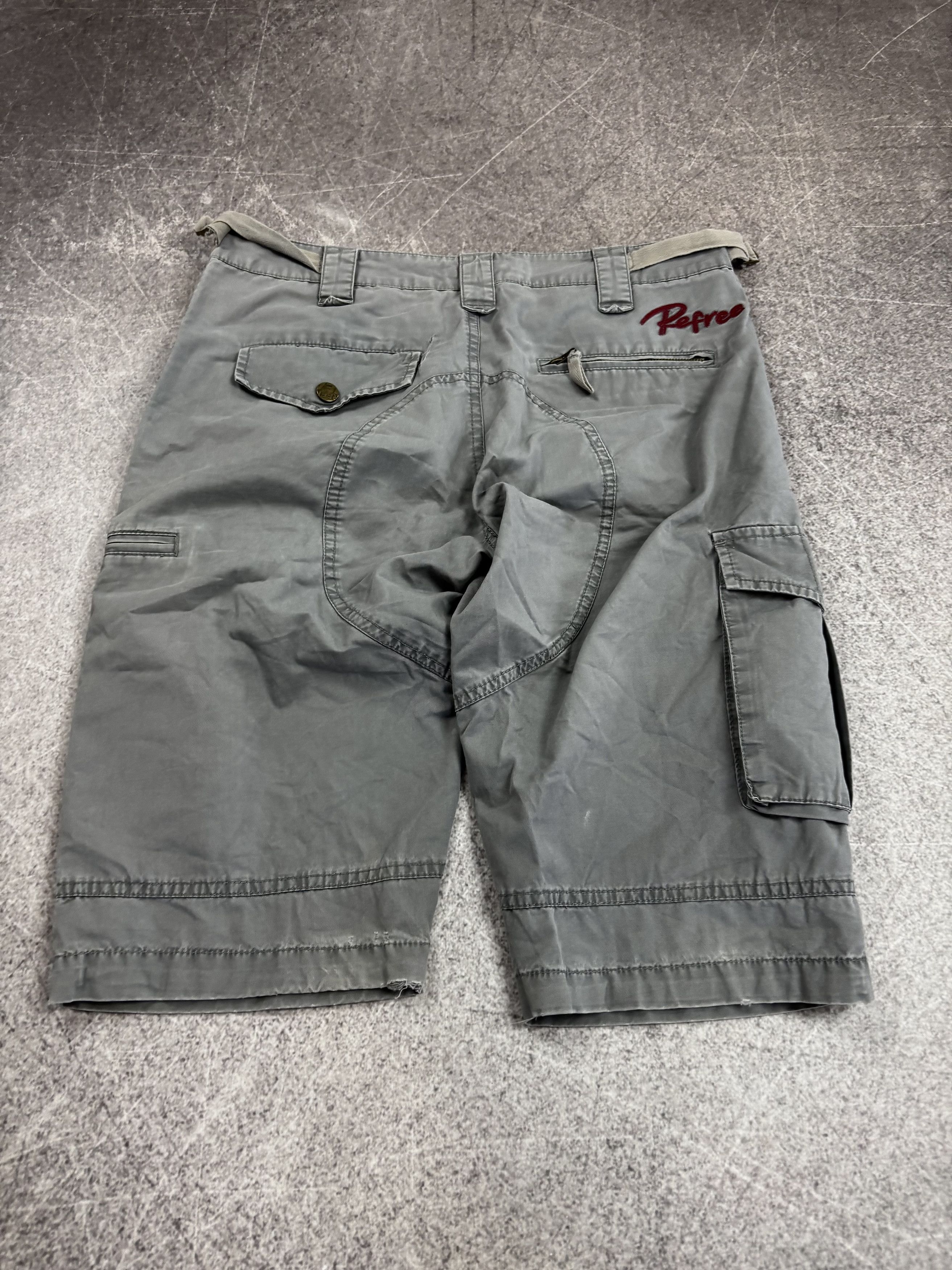 Hysteric Glamour VTG HYSTERIC GLAMOUR STYLE JAPANESE CARGO WASHED SHORTS Size US 32 / EU 48 - 5 Thumbnail