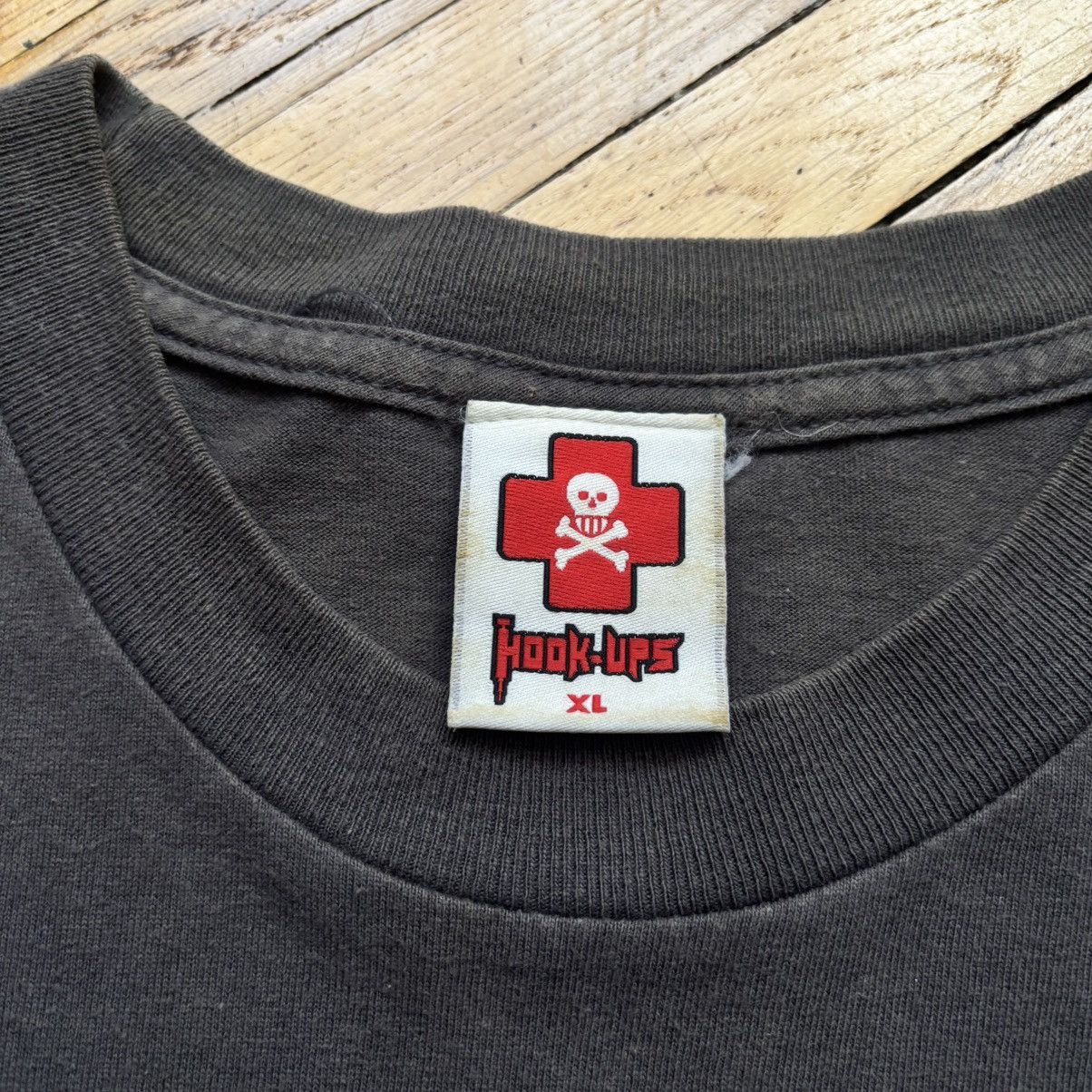 Hook-Ups × Hysteric Glamour × Vintage Vintage 90’s Hook-Ups T-shirt Size US XL / EU 56 / 4 - 5 Thumbnail