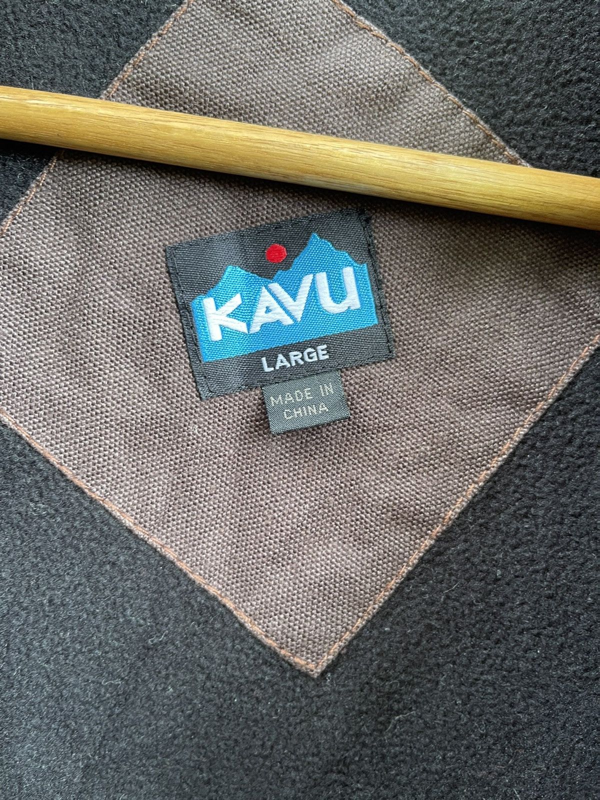 KAVU × Vintage KAVU Canvas Work Jacket – Heavyweight Outdoor Zip Jacket Size US L / EU 52-54 / 3 - 12 Thumbnail