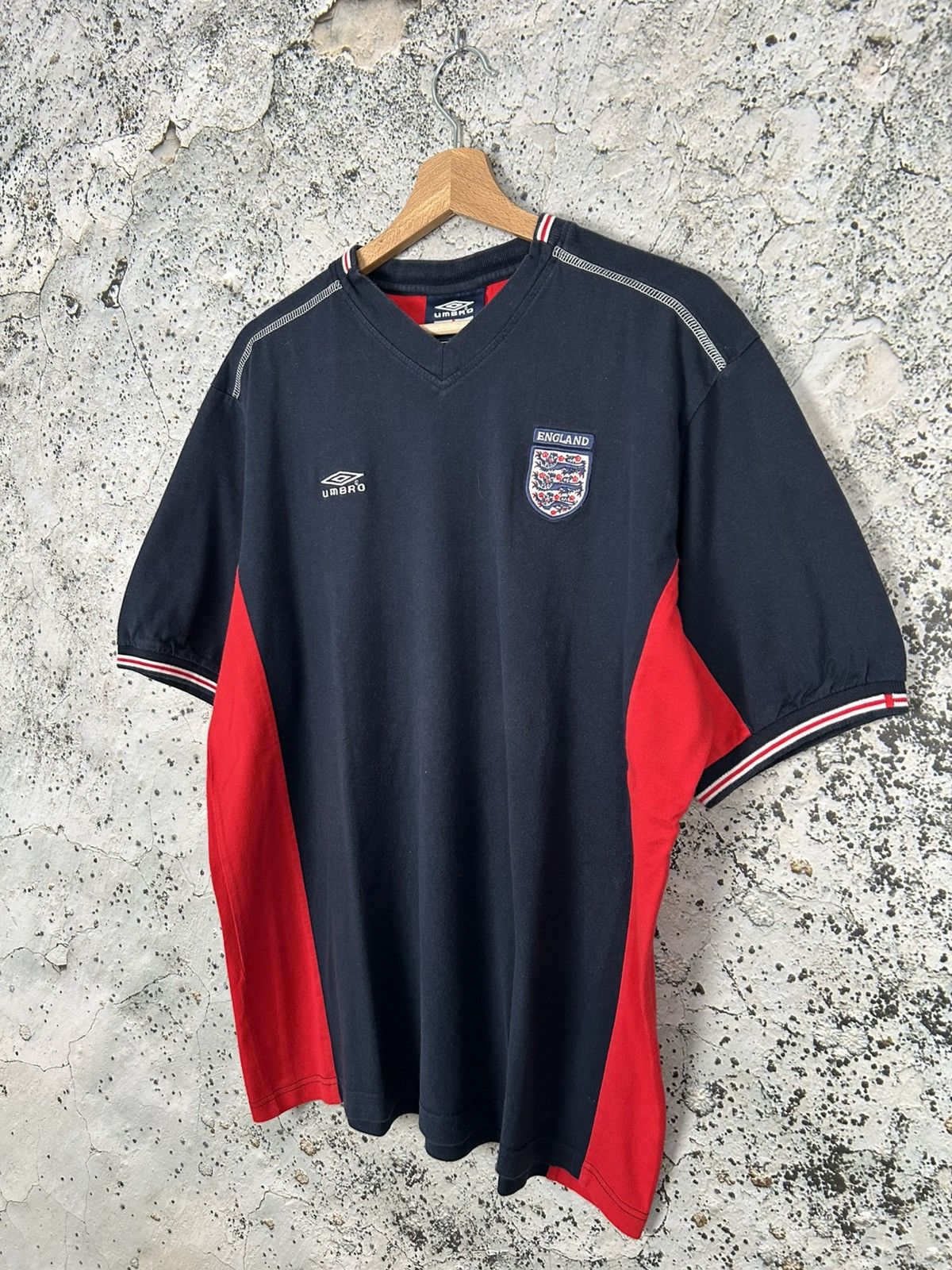 Umbro Vintage Umbro England 90s Soccer Jersey Football Archive Size US L / EU 52-54 / 3 - 2 Thumbnail