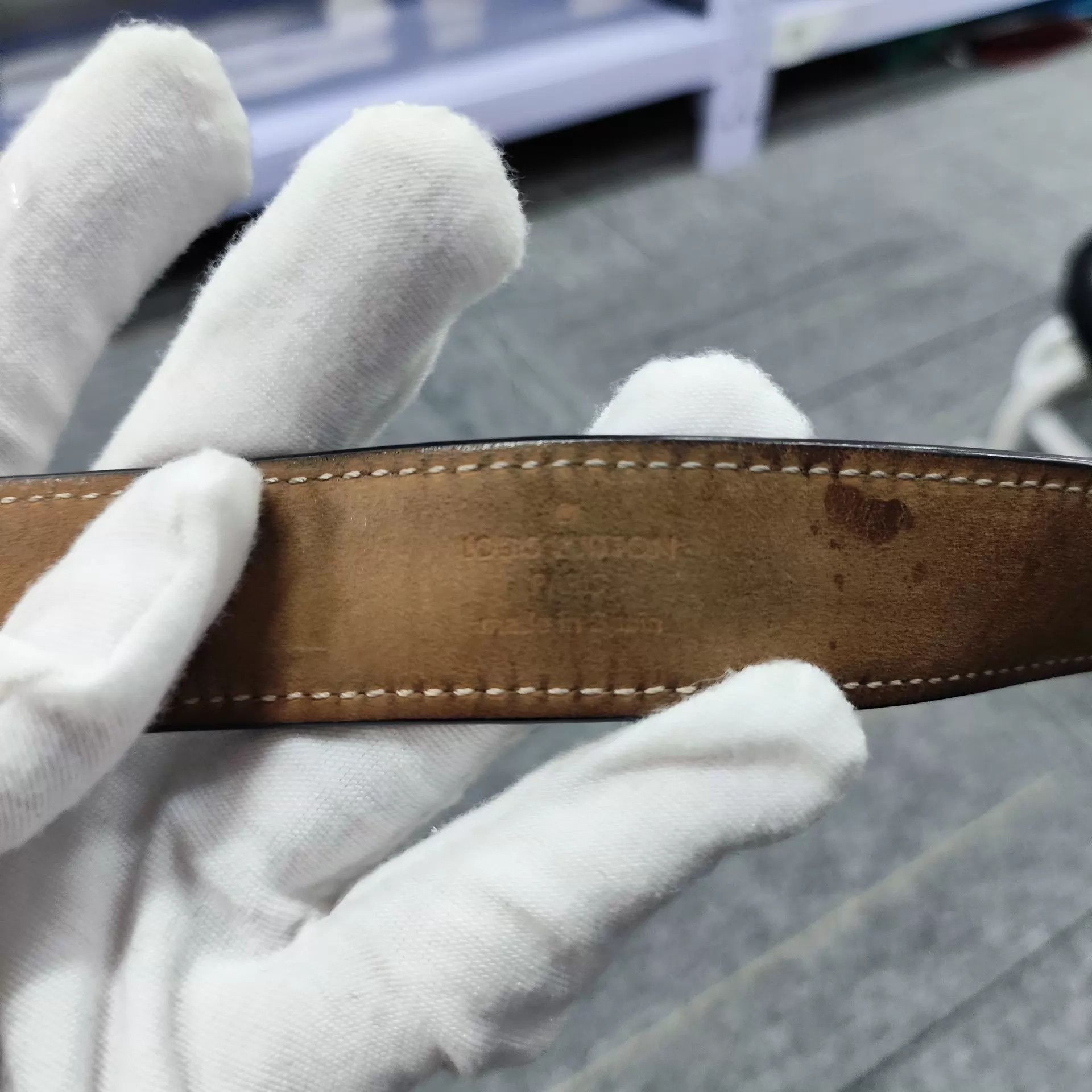 Louis Vuitton LV Monogram Brown Belt 90*36 Size ONE SIZE - 9 Thumbnail
