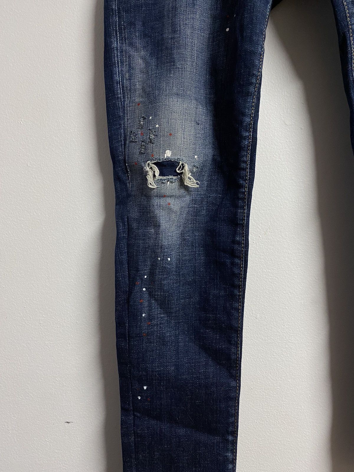 Dsquared2 Dsquared Paint Splatter Jeans Size US 36 / EU 52 - 3 Thumbnail