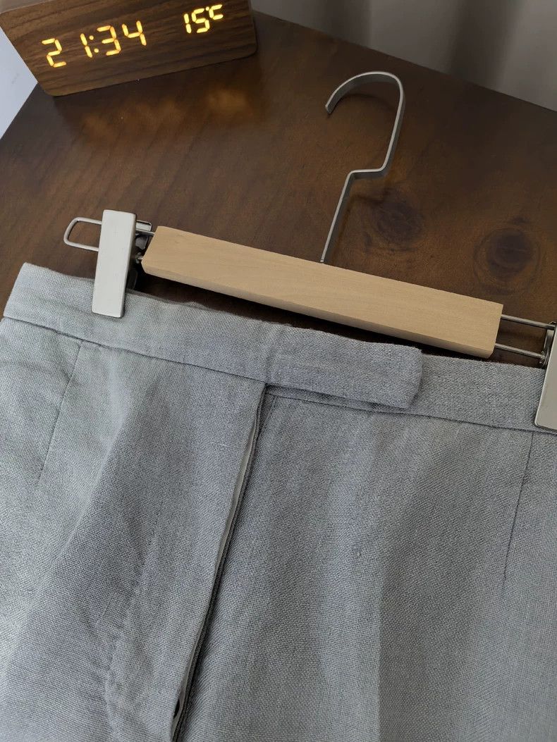 Thom Browne Thom Browne Linen trousers Size 35" - 4 Thumbnail