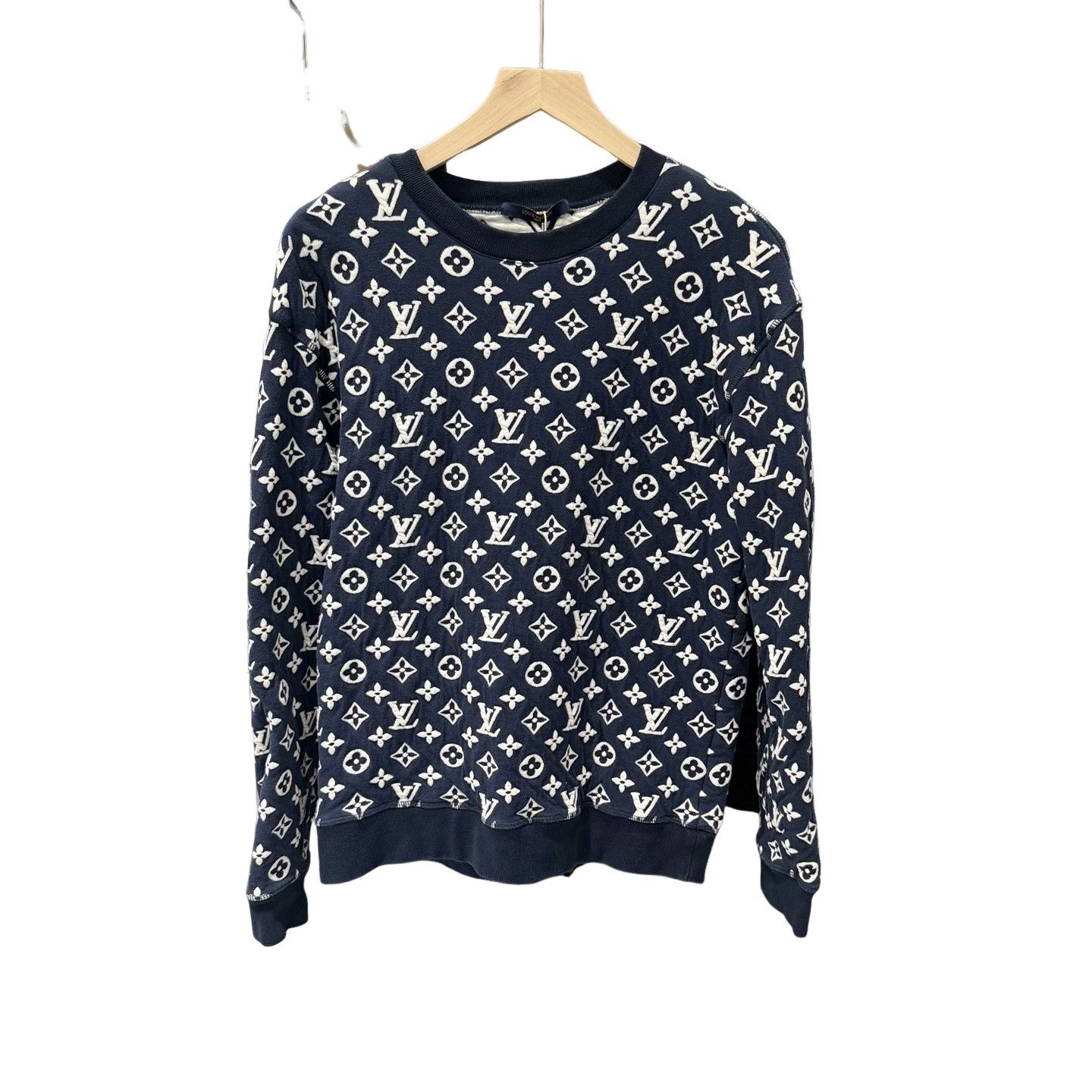 Louis Vuitton Louis Vuitton Monogram Knit Sweater Size L Size US L / EU 52-54 / 3 - 1 Thumbnail