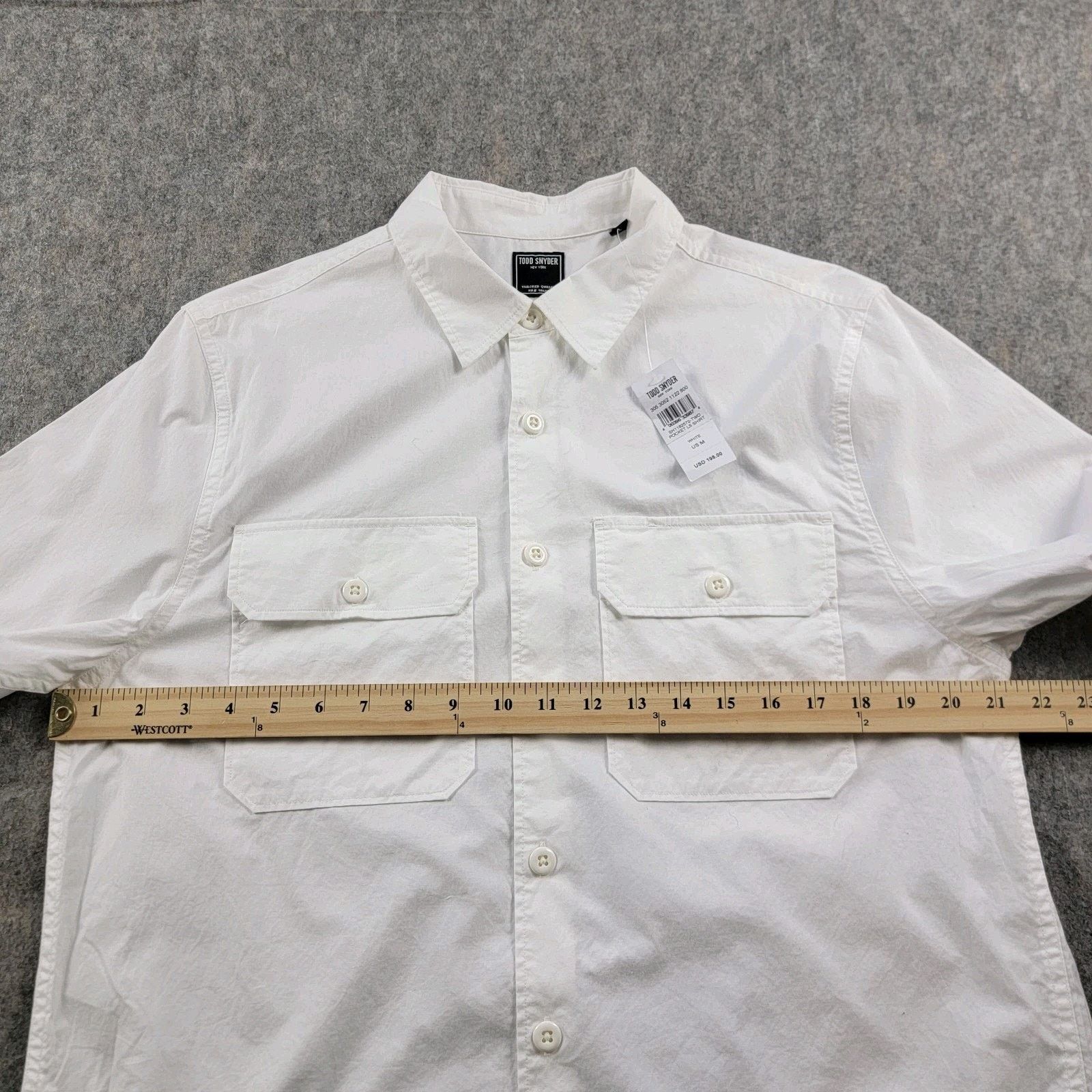 Todd Snyder Todd Snyder Utility Two Pocket Button Down Shirt *Read Size US M / EU 48-50 / 2 - 4 Thumbnail