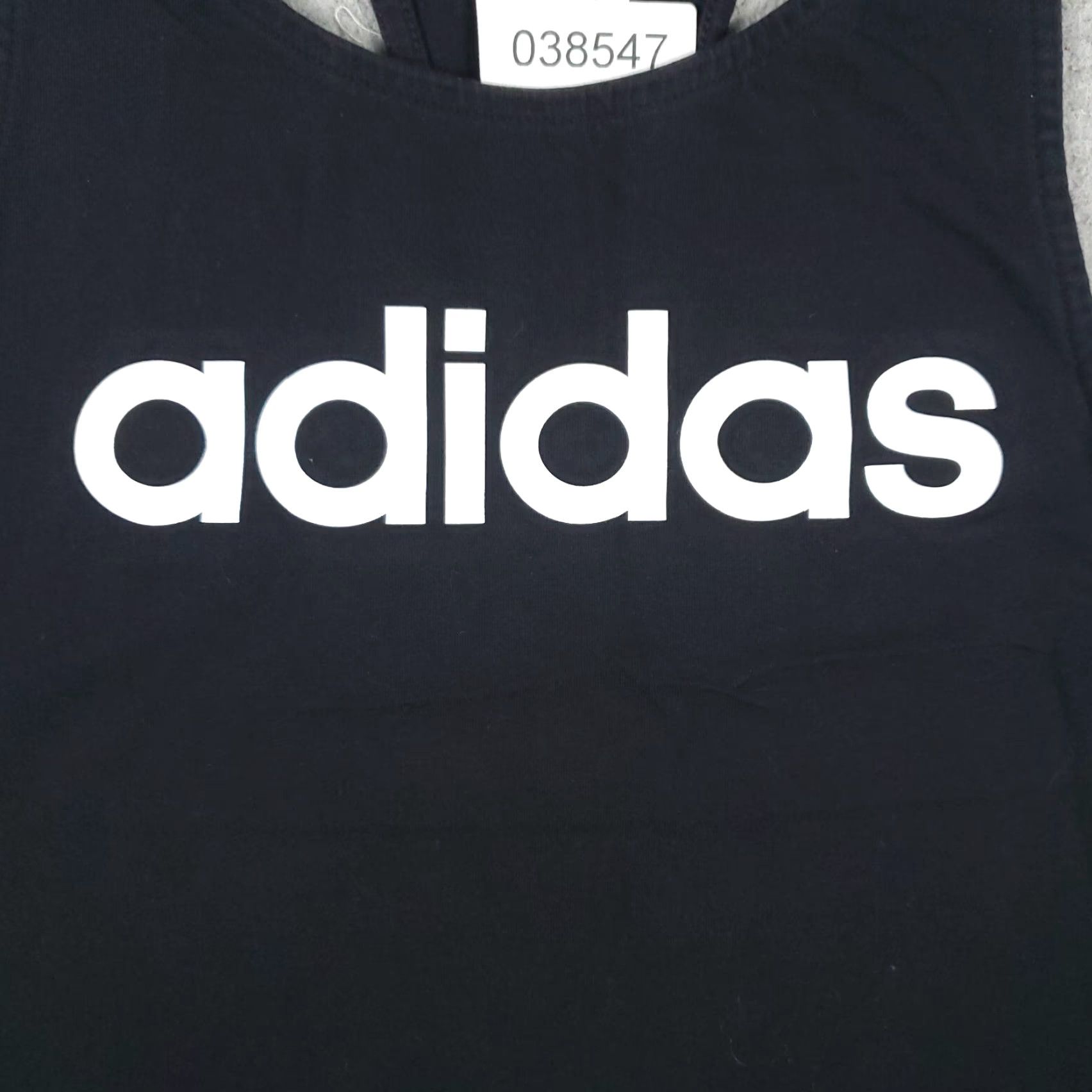Adidas VINTAGE Adidas Women’s Tank Top S Black Casual Activewear Running Workout Size S / US 4 / IT 40 - 2 Thumbnail