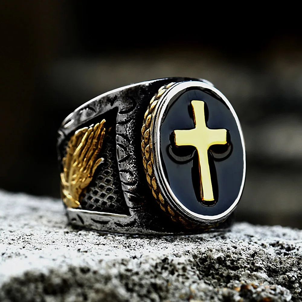 Japanese Brand × Jewelry × Vintage Cross Ring Size ONE SIZE - 1 Thumbnail