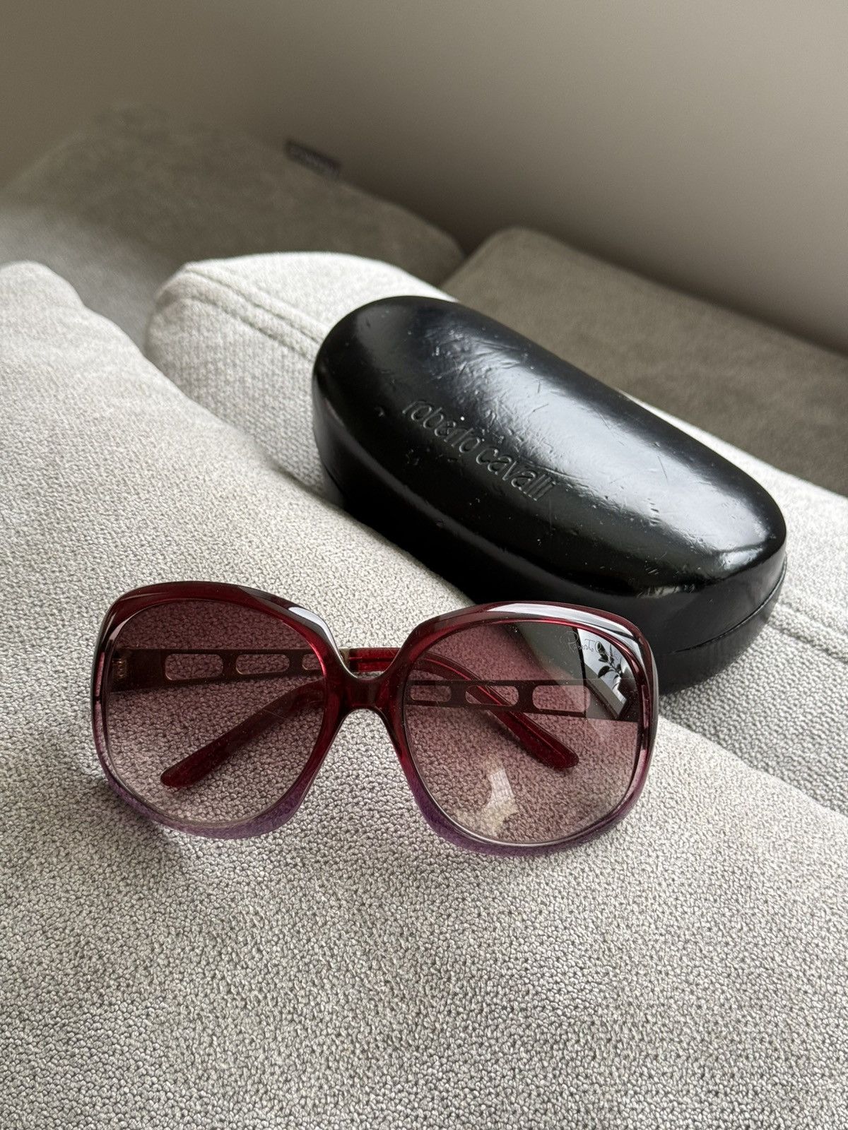 Roberto Cavalli Vintage Roberto Cavalli Cherry Sunglasses Size ONE SIZE - 3 Thumbnail