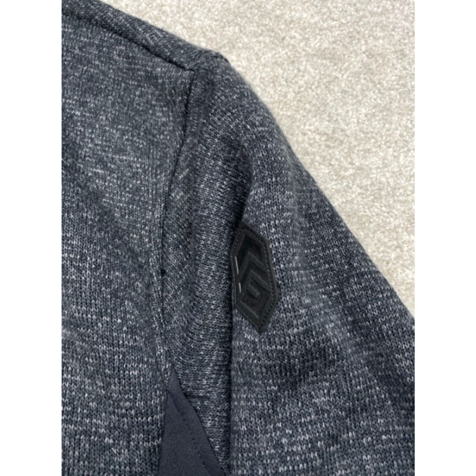 Free Country Free Country Jacket Men's Gray Fleece Hooded Long Sleeve Full-Zip XL - Regular Fit, Pockets, Mid-Length Hoodie, Fall Spring Winter Size US XL / EU 56 / 4 - 6 Thumbnail