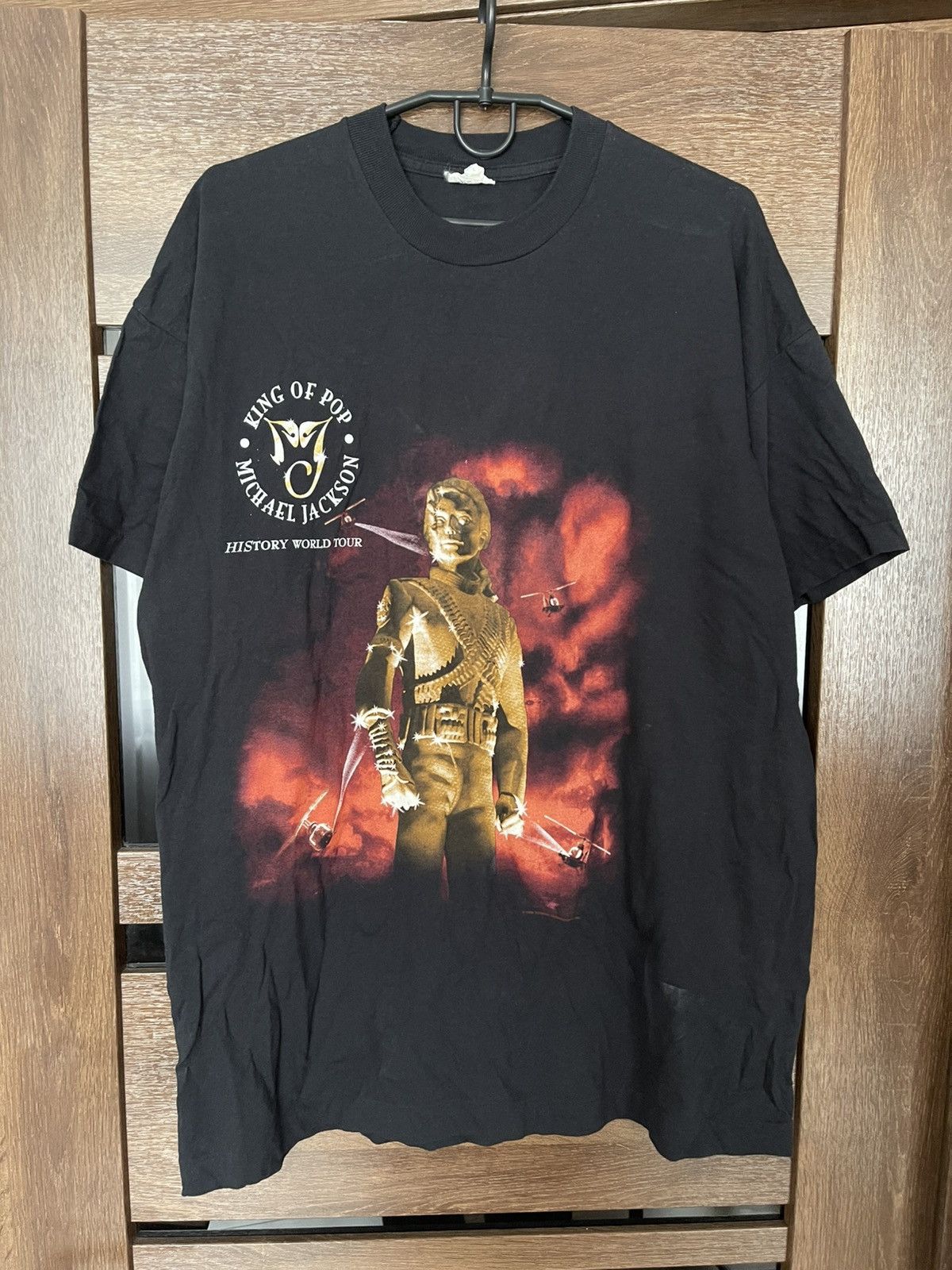 Band Tees 1996 Michael Jackson History World Tour T-Shirt Tee Vintage Size US XL / EU 56 / 4 - 2 Thumbnail