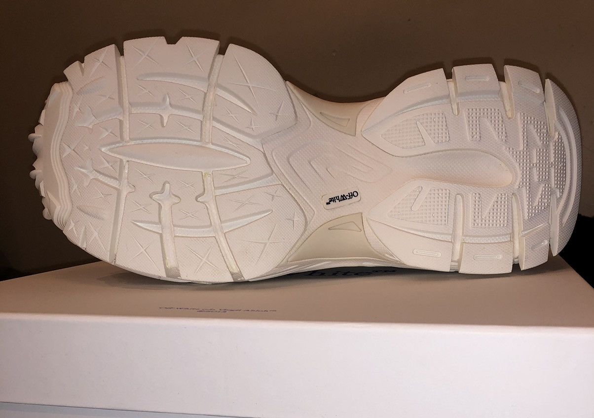 Off-White Off White White “Glove” Sneaker Size US 12 / EU 45 - 3 Thumbnail