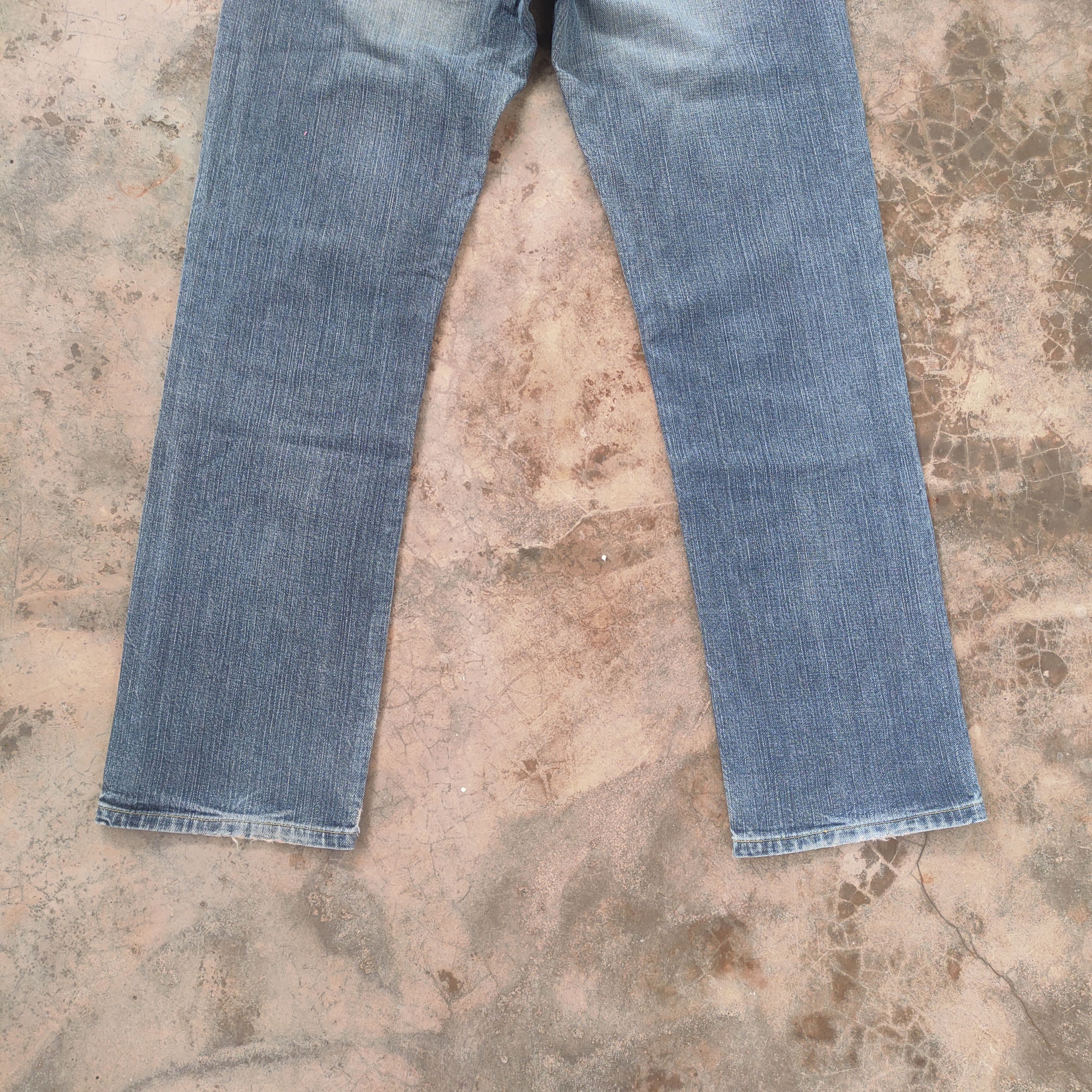 Edwin W33 VINTAGE EDWIN 503ZZ DISTRESSED DENIM JEANS PANTS Size US 33 - 9 Thumbnail