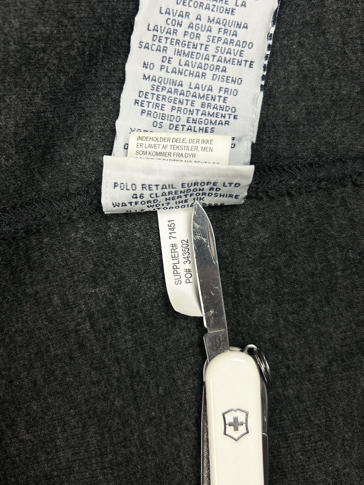Polo Ralph Lauren × Vintage Rare Vintage Polo Ralph Lauren Hoodie Luxury Item Grey Size US M / EU 48-50 / 2 - 12 Thumbnail