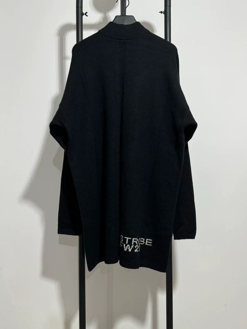 rick owens cashmere sweatshirt in black-2508