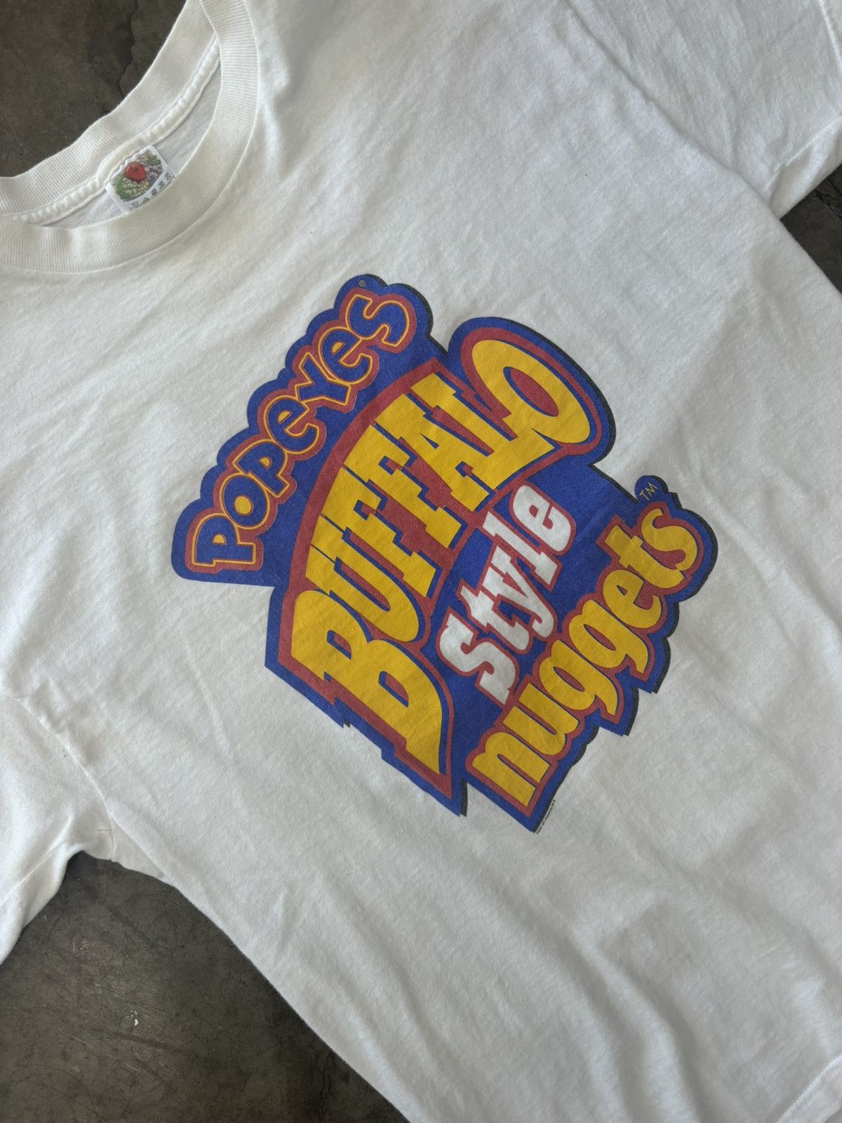 Junk Food × Vintage Vintage Popeyes Buffalo Nugget Fast Food Tee Large Size US L / EU 52-54 / 3 - 1 Thumbnail