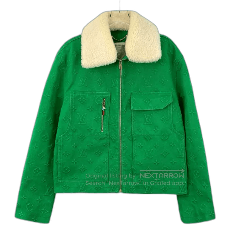 Other Louis Vuitton Green Logo Embossed Jacket. Size US L / EU 52-54 / 3 - 1 Thumbnail