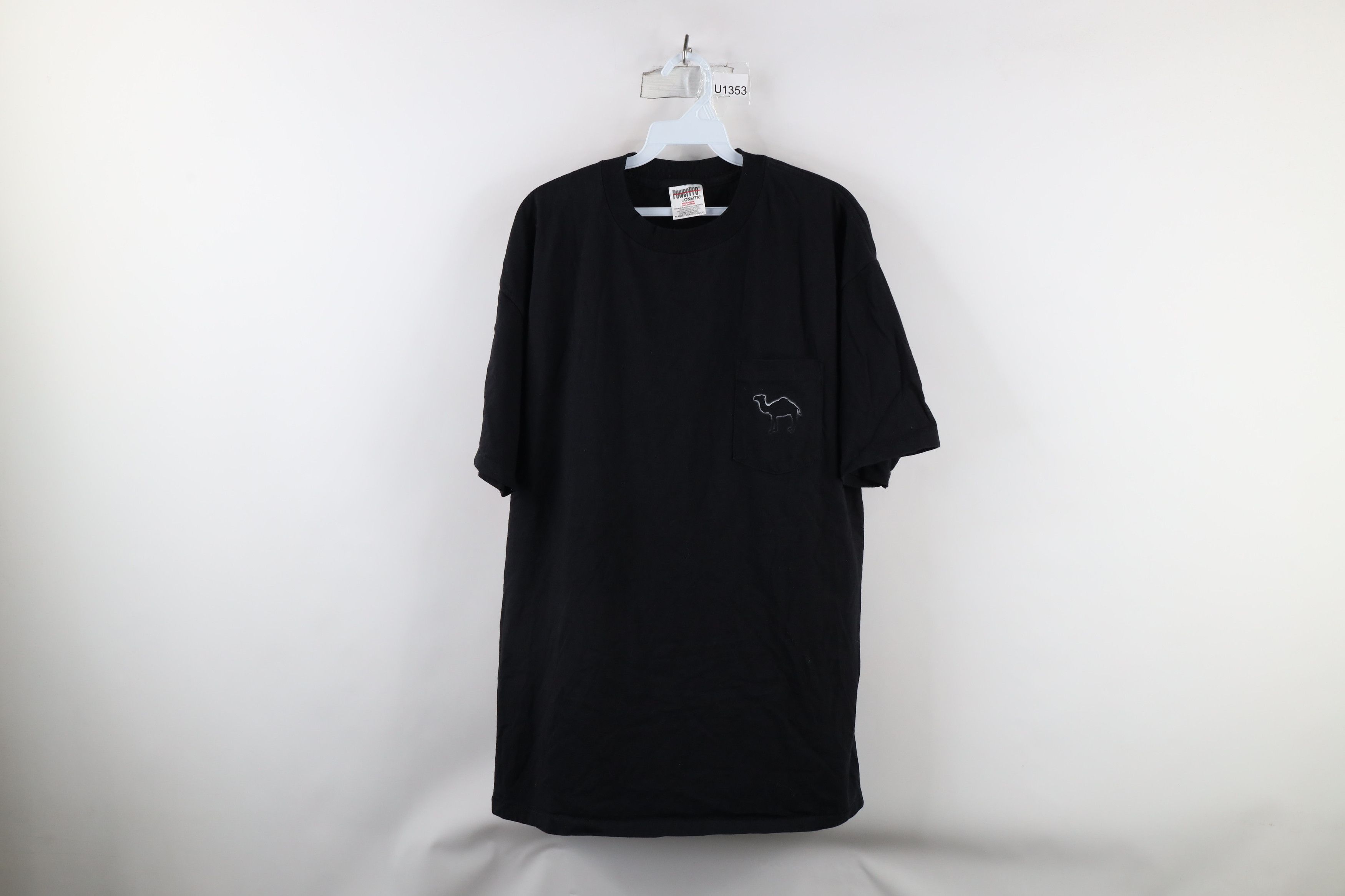 Vintage Vintage 90s Camel Cigarettes Double Sided Pocket T-Shirt Size US XL / EU 56 / 4 - 1 Thumbnail