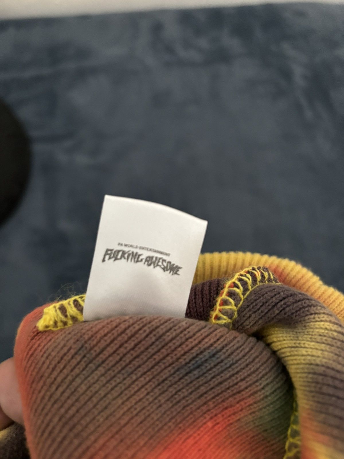 Fucking Awesome FA Velcro Patch Beanie Size ONE SIZE - 6 Thumbnail