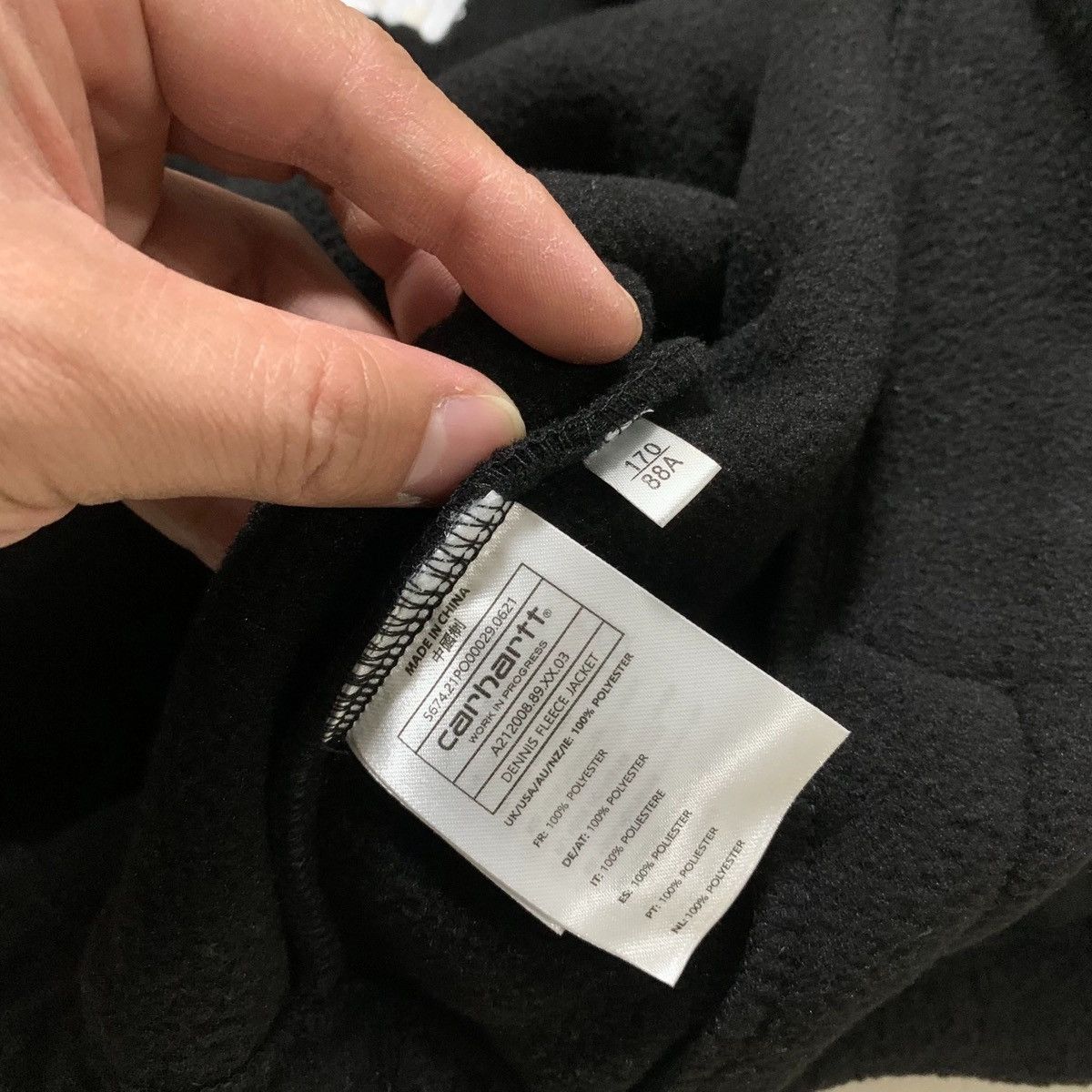 Carhartt Wip Carhartt wip dennis fleece jacket Size US S / EU 44-46 / 1 - 8 Thumbnail