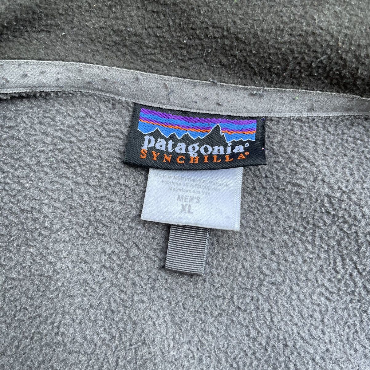 Patagonia × Vintage Vintage PATAGONIA SYNCHILLA Deep Pile Full Zip Vest Size US XL / EU 56 / 4 - 6 Thumbnail