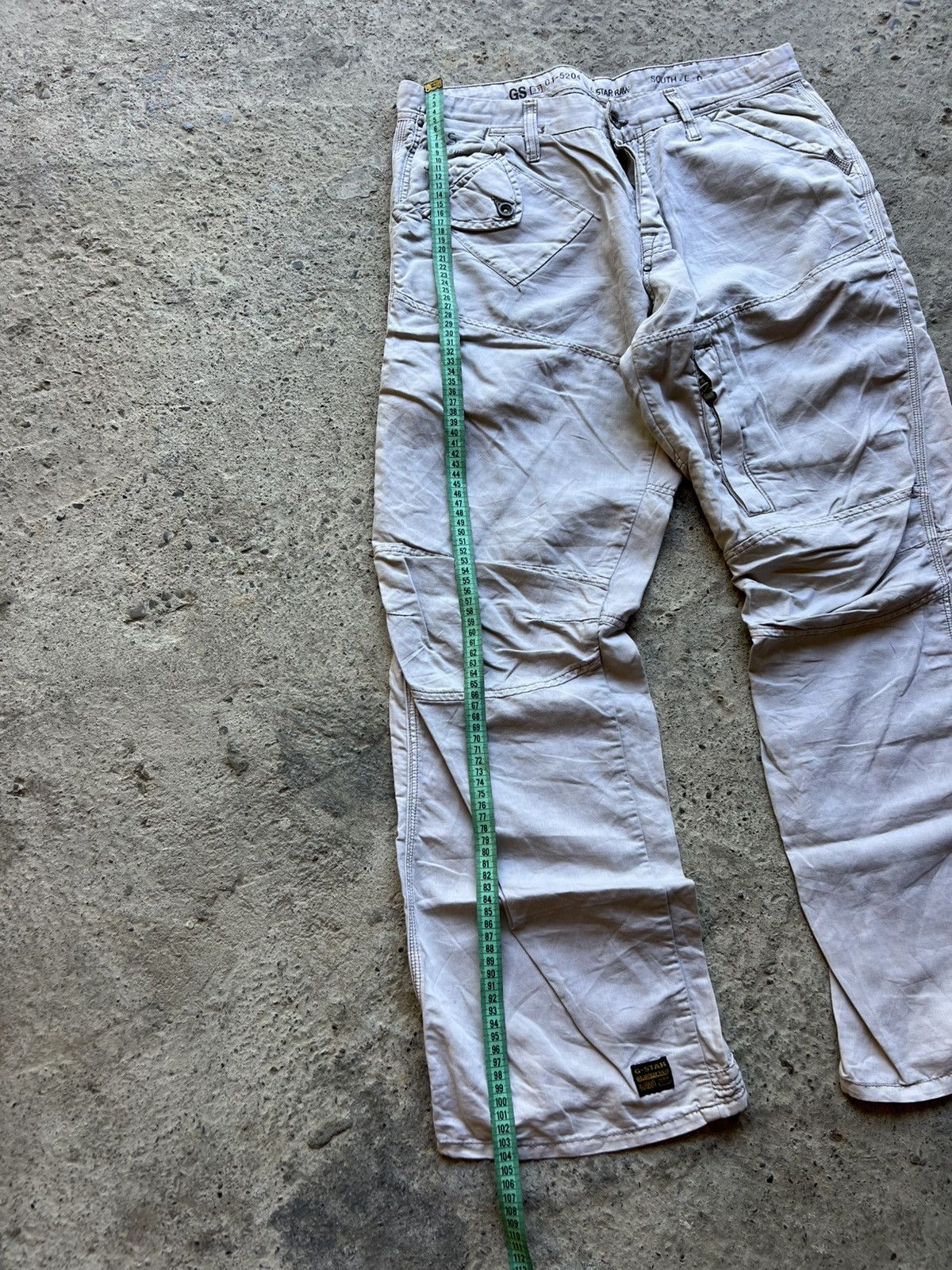 Vintage 🔥 Vintage Balenciaga Style G-Star Bondage Cargo Pants 90s Size US 34 / EU 50 - 9 Thumbnail