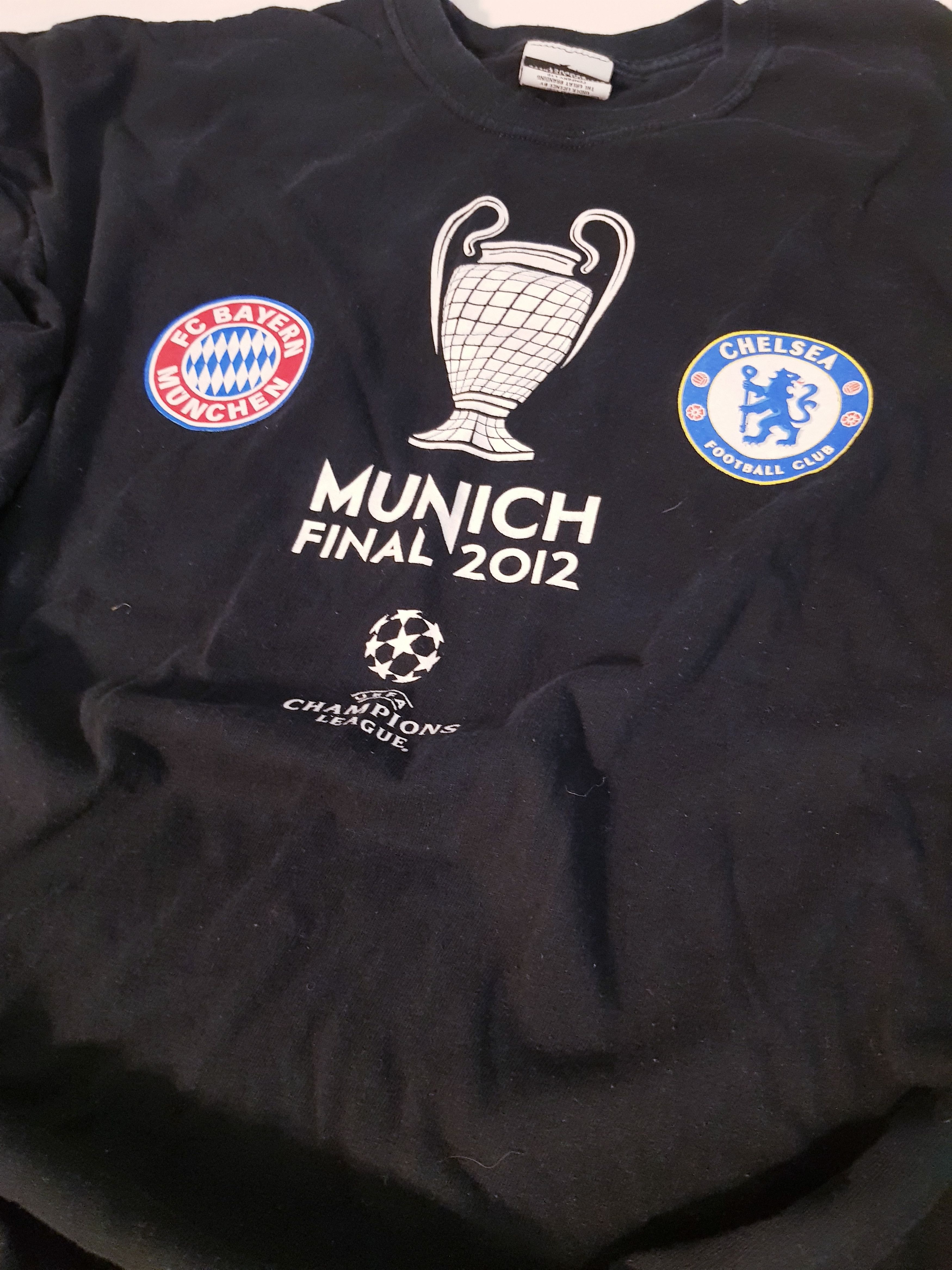 UEFA UEFA Champions League Munich Final 2012 Tee Bayern Chelsea Size US XXL / EU 58 / 5 - 2 Thumbnail