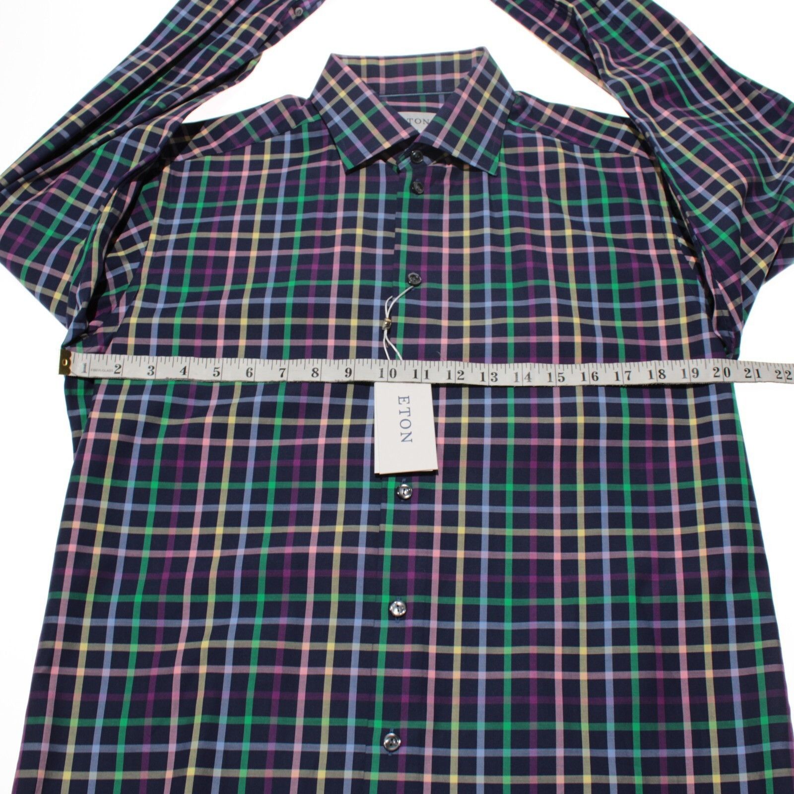 Eton Eton New with tags Shirt Size L US In Blue Size US L / EU 52-54 / 3 - 7 Thumbnail